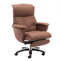 D10 Office Director Chair C/W Aluminium Leg��PU Chair  Seri Kembangan & KL
