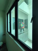 Invisible Safety Grille for Pigeon Prevention @ [The Light Point Penang] | Lifetime Warranty | SSR Malaysia