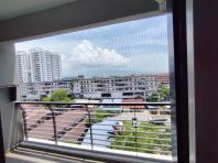 Invisible Safety Grille for Pigeon Prevention @ [Telaga Emas Apartment Butterworth] | Lifetime Warranty | SSR Malaysia