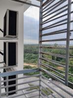 Invisible Safety Grille for Pigeon Prevention @ [Kampar West City Condo Ipoh] | Lifetime Warranty | SSR Malaysia