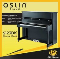 Oslin S123BK Shiny Black Upright Piano