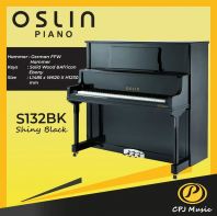 Oslin S132BK Shiny Black Upright Piano