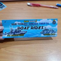 Custom Event Ticket Printing Sabah | Full Colour Numbering Perforation VIP Artcard Kota Kinabalu