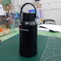 650ml Stainless Steel Vacuum Flask with Logo Printing Sabah