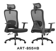 ERGONOMIC MESH HIGHBACK CHAIR - MODEL : ART-855HB