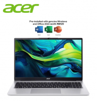 Acer Aspire Lite 15 AL15-42P-R4FV 15.6" FHD Laptop Pure Silver ( AMD Ryzen 7 7730U, 16GB, 512GB SSD, ATI, W11, H&S 2024+M365 )