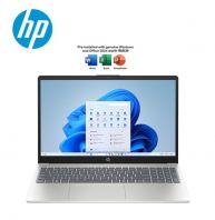 HP 15-fd0907TU 15.6" FHD Laptop Natural Silver ( Intel Core 5-120U ,16GB, 512GB, Intel, W11, H&S 2024&M365 )