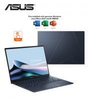 Asus Zenbook 14 OLED UX3405C-AQL248WS 14" WUXGA Touch Laptop Ponder Blue ( Intel Core Ultra 5-225H, 16GB, 512GB SSD, Intel, W11, H&S 2024+M365 )