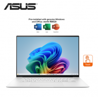 Asus Zenbook S16 UM5606G-ASR466WS 16" 3K OLED Laptop Scandinavian White ( AMD Ryzen AI 9 465, 32GB, 1TB SSD, ATI, W11, H&S 2024+M365 )