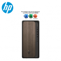 HP OmniDesk M03-0031D AI Desktop PC Dark Wood ( Intel Core Ultra 5 225, 16GB, 512GB SSD, Intel, W11, H&S 2024+M365 )