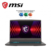 MSI Thin 15 B13UC-3456MY 15.6'' FHD 144Hz Gaming Laptop Cosmos Gray ( Intel Core i5-13420H, 16GB, 512GB SSD, RTX3050, W11, H&S 2024 )