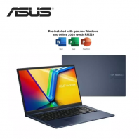 Asus VivoBook 15 A1504V-ABQ268WS 15.6" FHD Laptop Quiet Blue ( Intel Core 5 120U ,16GB, 512GB SSD, Intel, W11, H&S 2024+M365 )