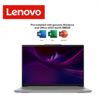 Lenovo IdeaPad Slim 5 16IMH10 83V7001LMJ 16" WUXGA Laptop Luna Grey ( Intel Core Ultra 5 135H, 16GB, 512GB SSD, Intel, W11, H&S 2024+M365 )