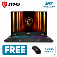 MSI Cyborg A17 AI B2HWFKG-050MY 17.3'' FHD 144Hz Gaming Laptop Translucent Black ( AMD Ryzen 7 260, 16GB, 512GB SSD, RTX5060, W11 )