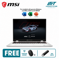 MSI Prestige 16 AI+ AMG B2VMG-200MY 16'' UHD+ OLED Laptop MercedesAMG Edition ( Intel Core Ultra 9 288V, 32GB, 2TB SSD, Intel, W11, H&S 2024 )