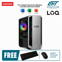 Lenovo LOQ Tower 26ADR10 91DF008WMI Desktop PC ( AMD Ryzen 7 8745HX, 16GB, 512GB SSD, RTX5060, W11, H&S 2024 )