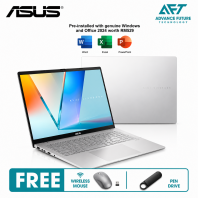Asus VivoBook S14 M3407H-ASF221WS 14" WUXGA OLED Laptop Cool Silver ( AMD Ryzen 5 220, 16GB, 512GB SSD, ATI, W11, H&S 2024&M365 )