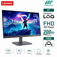 Lenovo LOQ 27-10 68F2GACBMY 27'' FHD IPS 200Hz Gaming Monitor ( 2x HDMI, DP, 3 Years Warranty )