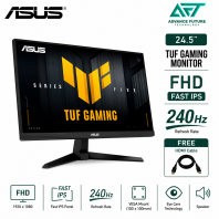 Asus TUF VG259QM5A 24.5'' FHD Fast IPS 240Hz Gaming Monitor ( Speaker, 2x HDMI, DP, Audio, 3 Years Warranty )