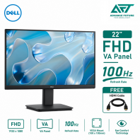 Dell 22 SE2225HM 22" FHD VA 100Hz Flat Monitor ( HDMI, VGA, 3 Years Warranty )