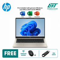 HP OmniBook 3 14-hu0084TU 15.6'' FHD Laptop Warm Gold ( Intel Core 5 120U, 8GB, 512GB SSD, Intel, W11, H&S 2024&M365 )