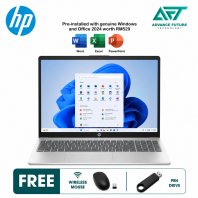 HP 15-fc0957AU 15.6" FHD Laptop Natural Silver ( AMD Ryzen 7 7730U, 16GB, 512GB SSD, ATI, W11, H&S 2024&M365 )