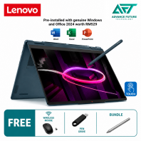 Lenovo Yoga 7 14AGP11 83TD007JMJ 14" WUXGA OLED Touch 2-In-1 Laptop Tidal Teal ( AMD Ryzen AI 7 445, 16GB, 512GB SSD, ATI, W11, H&S 2024&M365 )