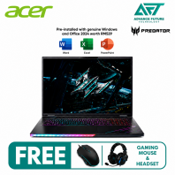 Acer Predator Helios 18 AI PH18-I71-961F 18'' WQUXGA 120Hz Gaming Laptop Black ( Intel Core Ultra 9 290HX Plus, 48GB, 1TB SSD, RTX5090, W11, H&S 2024&M365 )
