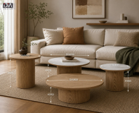 EMERY COLLECTION - SET COFFEE TABLE EMERY COLLECTION - SET COFFEE TABLE