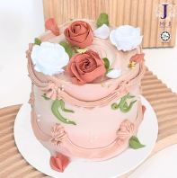 Roses Flowers Cake | Girls Cream Cake Roses Flowers Cake | Girls Cream Cake