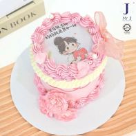 Fire Burnaway Cake | Mother's Day Cake