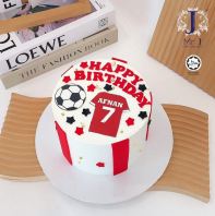 Football Cake | Boys Birthday Cake | Cream Cake