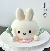 3D Miffy Cake | Birthday Cake 3D Miffy Cake | Birthday Cake