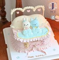 3D Miffy Cake | Birthday Cake 3D Miffy Cake | Birthday Cake