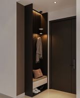 SHOE CABINET - SILVER - TKM