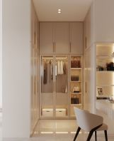 MASTER BEDROOM WARDROBE - SILVER - TKM