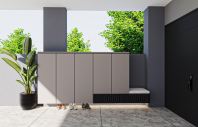 SHOES CABINET - SILVER - LTH SHOES CABINET - SILVER - LTH