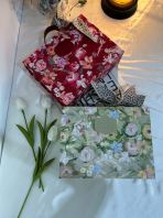 UNIGOLD The Love Never Fail Square Gift Box | Premium Quality Material | Ribbon Included | Country Style | Suitable for Birthday Valentine's Christmas Xmas New year Party Housewarming Wedding Ceremony Business Romance Office Stationery