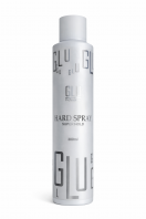 GLU Professional Hard Spray Super Hold 300ml ǿ����������  רҵɳ�������Ͷ�������  �־ö��Ͳ���Ӳ