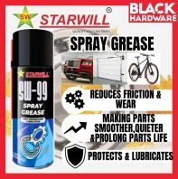 Black Hardware Minyak Grease Spray Grease Minyak Tantai Chain Lube Motorcycle Lubricant Spray Anti Karat Lithium Grease Minyak Grease Bearing Chain Lube Bicycle Heavy Duty Grease