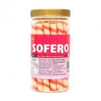 Sofero Wafer Rolls 160g - Strawberry Flavour