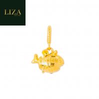 LIZA 916/22K Charms Shark & Bee