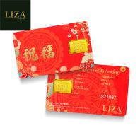 LIZA 0.30g 999.9 Gold Bar (Zhu Fu)