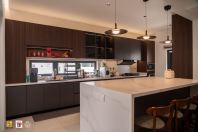 Italian Minimalist Custom Built-In Cabinet in Kuala Lumpur & Selangor | TV Console, Wardrobe, Kitchen, Island & Altar | Melamine SE0, Aluminium Carcass, Blum Hardware