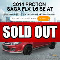 2014 PROTON SAGA FLX 1.6 SE AT