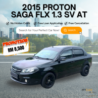 2015 PROTON SAGA FLX 1.3 SV AT