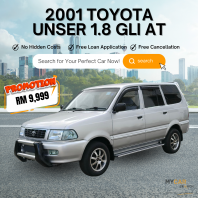 2001 TOYOTA UNSER 1.8 GLI AT