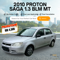 2010 PROTON SAGA 1.3 BLM MT