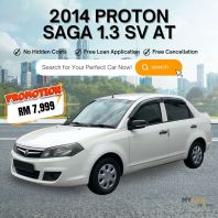 2014 PROTON SAGA 1.3 SV AT