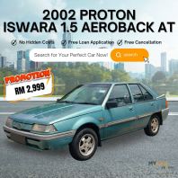 2001 PROTON ISWARA 1.5 AEROBACK AT